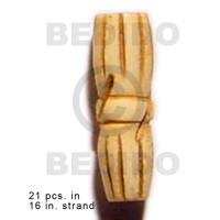 Natural antique bone tube