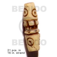 Natural antique bone tube