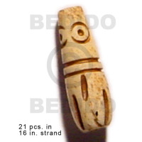 Natural antique bone tube