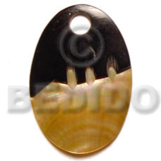 Mop oval skin 40mm