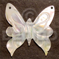Butterly carved mop 40mm