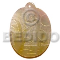 45mm oval mop bird