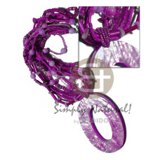 8 layers 2-3mm coco heishe buri