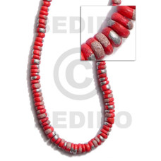 4-5mm coco pokalet. red