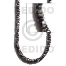 4-5mm coco pokalet. black