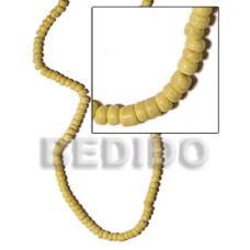 4-5mm subdued yellow coco pokalet