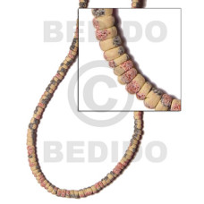 4-5mm coco pokalet. pastel yellow