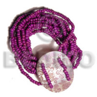 10 layers elastic 2-3mm violet