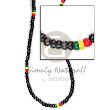 4-5mm pokalet rasta dominant black