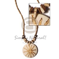 2-3mm coco heishe tiger