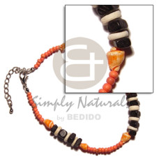 2-3mm coco pokalet. orange