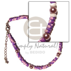 4-5mm violet coco splashing