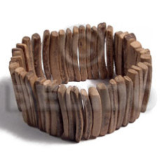 3in coco natural white sticks