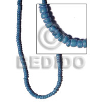 4-5mm subdued blue coco pokalet