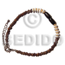 Black buri seed white clam