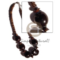 7-8mm coco pokalet. natural brown