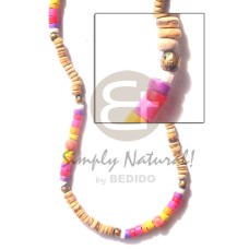 4-5mm tiger pukalet in heishe 4-5mm tiger pukalet in heishe