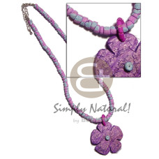 Lavender 4-5mm coco pokalet. splashing