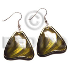 Dangling 40mm kabibe shells
