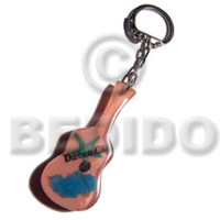 60mmx25mm peach resin guitar