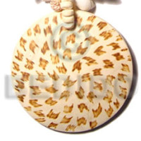 50mm round coco pendant