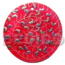 Round 40mm yellow hammershell Round 40mm yellow hammershell