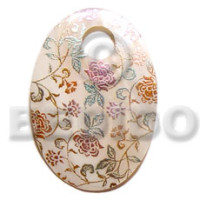 Oval 45mm hammershell