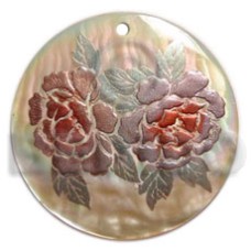 Round 40mm mop handpainted Round 40mm mop handpainted