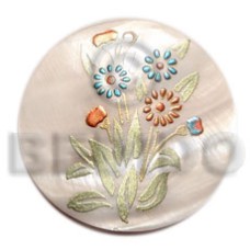 Round 50mm kabibe shell Round 50mm kabibe shell