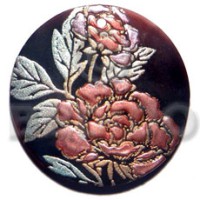 Round 50mm blacktab shell