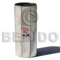 Inlaid troca lighter case
