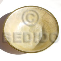 Capiz shell bowl 5.75 inches