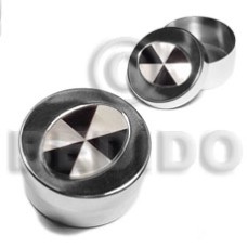 Stainless metal round casing