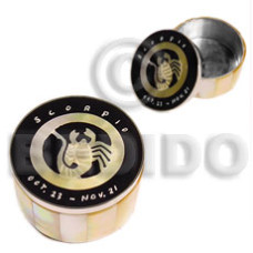 Stainless metal round casing