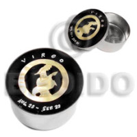 Stainless metal round casing