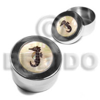 Stainless metal round casing