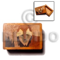 Wooden jewelry box mini box