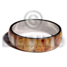 Laminated inlaid banana bark