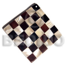 Square 50mm flat resin