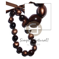Brown kukui nuts