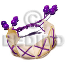 20mmx20mm mop squares in violet
