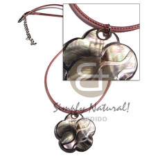 Clear pink rubber cord