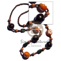 4-5mm natural brown coco pokalet