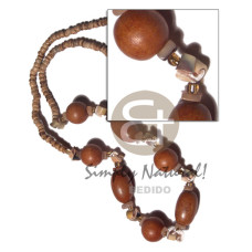 4-5mm natural coco pokalet tiger