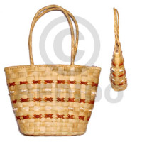 Pandan flat weave with centipede
