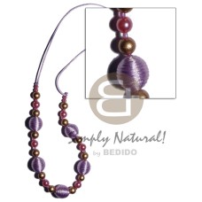 20mm wrapped wood beads 20mm wrapped wood beads