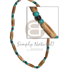 Sig-ed wood tube blue