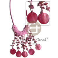 Spaghetti choker dangling old