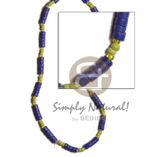 4-5mm navy blue coco heishe