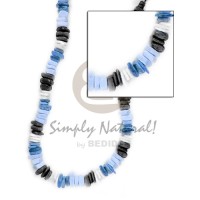 Coco square cut blue tones